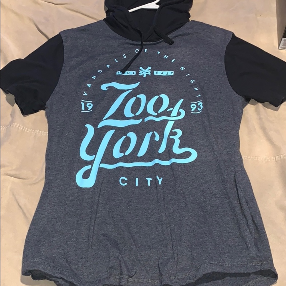Short sleeve zoo York hoodie